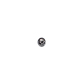 Smooth Round Seamed Bead 2mm with 0.8mm Hole - Gun Metal 