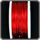 Rhinestone Biz Colored Copper Wire 20 Gauge 10 Yard - Red