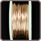 Rhinestone Biz Colored Copper Wire 20 Gauge 6 Yard - Rose Gold
