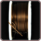 Rhinestone Biz Colored Copper Wire 18 Gauge 7 Yard - Smokey Quartz
