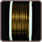 Rhinestone Biz Colored Copper Wire 18 Gauge 7 Yard - Vintage Bronze