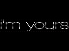 Rhinestone Biz Hot Fix Crystal Transfer Motif - I'm Yours - Bebe Font