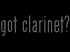 Rhinestone Biz Hot Fix Crystal Transfer Motif - Got Clarinet?