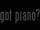 Rhinestone Biz Hot Fix Crystal Transfer Motif - Got Piano?