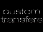 Custom Text-Only Transfer Featuring VALUE BRIGHT™ Crystals - Bebe Font