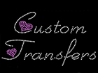 Custom Text-Only Transfer Featuring VALUE BRIGHT™ Crystals - Fiolex Girls Font