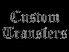 Custom Text-Only Transfer Featuring VALUE BRIGHT™ Crystals - Old English Font
