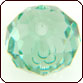 Swarovski 5040 Faceted Rondelle (Briolette) Beads 6mm Erinite