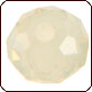 Swarovski 5040 Faceted Rondelle (Briolette) Beads 6mm Light Grey Opal