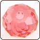 Swarovski 5040 Faceted Rondelle (Briolette) Beads 6mm Padparadscha