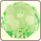 SWAROVSKI® ELEMENTS 5040 Faceted Rondelle (Briolette) Beads 6mm Peridot