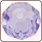 Swarovski 5040 Faceted Rondelle (Briolette) Beads 6mm Tanzanite