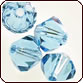 SWAROVSKI® ELEMENTS 5301/5328 Bicone Beads 3mm Aquamarine