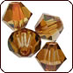SWAROVSKI® ELEMENTS 5301/5328 Bicone Beads 6mm Crystal Copper