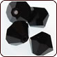 SWAROVSKI® ELEMENTS 5301/5328 Bicone Beads 8mm Jet