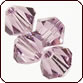 SWAROVSKI® ELEMENTS 5301/5328 Bicone Beads 4mm Light Amethyst