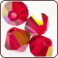 Swarovski 5301 Bicone Beads 6mm Light Siam AB