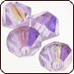 SWAROVSKI® ELEMENTS 5301/5328 Bicone Beads 3mm Violet AB