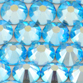 SWAROVSKI® ELEMENTS 2028/2058 Flat Back Rhinestones 7ss Aquamarine AB