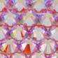 SWAROVSKI® ELEMENTS 2028/2058 Flat Back Rhinestones 7ss Light Rose AB