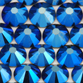 SWAROVSKI® ELEMENTS 2028/2058 Flat Back Rhinestones 7ss Crystal Metallic Blue
