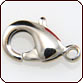 Lobster Claw Clasp 12x6.5 mm - Nickel Plated Brass