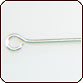 Eyepin 2-inch 21 Gauge - Silver Plated