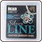 BeadSmith® SilverLine Knitted Jewelry Wire 0.007 Inch Dia. 4 Needle - 3 ft.