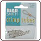 Crimp Tube 2mm - Sterling Silver Plate