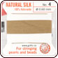 Griffin Bead Cord 100% Silk - No. 4 (0.60 mm) - Beige