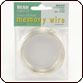 BeadSmith® Memory Wire for Bracelet (2.25 in.) 70 Loops - Silver-Plated