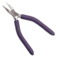 BeadSmith® Wire Work Pliers Narrow 2mm Flat Nose with Purple Foam Grip