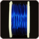 Rhinestone Biz Colored Copper Wire 20 Gauge 6 Yard - Flag Blue