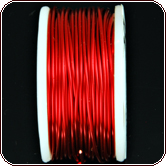 Rhinestone Biz Colored Copper Wire 20 Gauge 10 Yard - Red