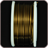 Rhinestone Biz Colored Copper Wire 16 Gauge 5 Yard - Vintage Bronze