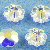SWAROVSKI® ELEMENTS 3700 Marguerite Flower Beads 14mm Crystal AB