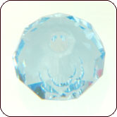 Click here to view larger image SWAROVSKI® ELEMENTS 5040 Faceted Rondelle (Briolette) Beads 6mm Aquamarine