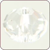 SWAROVSKI® ELEMENTS 5040 Faceted Rondelle (Briolette) Beads 18mm Crystal Clear