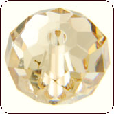 SWAROVSKI® ELEMENTS 5040 Faceted Rondelle (Briolette) Beads 6mm Light Colorado Topaz