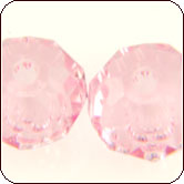 Click here to view larger image SWAROVSKI® ELEMENTS 5040 Faceted Rondelle (Briolette) Beads 18mm Light Rose