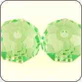 Click here to view larger image SWAROVSKI® ELEMENTS 5040 Faceted Rondelle (Briolette) Beads 6mm Peridot