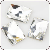 Swarovski Crystal - Flat Back Cosmic Rectangle (S2520) 14x10mm Crystal
