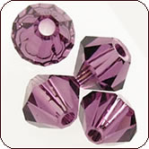 SWAROVSKI® ELEMENTS 5301/5328 Bicone Beads 8mm Amethyst
