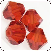 SWAROVSKI® ELEMENTS 5301/5328 Bicone Beads 6mm Indian Red
