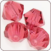 SWAROVSKI® ELEMENTS 5301/5328 Bicone Beads 4mm Padparadscha