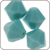 SWAROVSKI® ELEMENTS 5301/5328 Bicone Beads 4mm Turquoise
