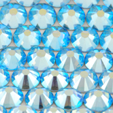 SWAROVSKI® ELEMENTS 2028/2058 Flat Back Rhinestones 12ss Aquamarine AB