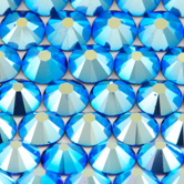 SWAROVSKI® ELEMENTS 2028/2058 Flat Back Rhinestones 34ss Capri Blue AB