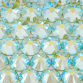 SWAROVSKI® ELEMENTS 2028 Hot Fix Rhinestones 10ss Chrysolite AB