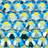 SWAROVSKI® ELEMENTS 2028 Hot Fix Rhinestones 30ss Emerald AB